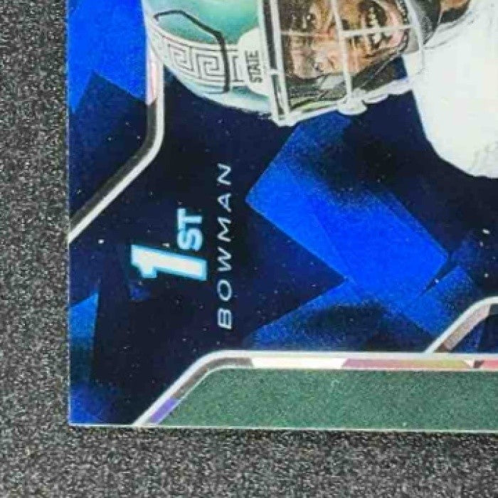 OMARI KELLY 2025 BOWMAN CHROME UNIVERSITY SAPPHIRE #38 1ST PROSPECT SPARTANS