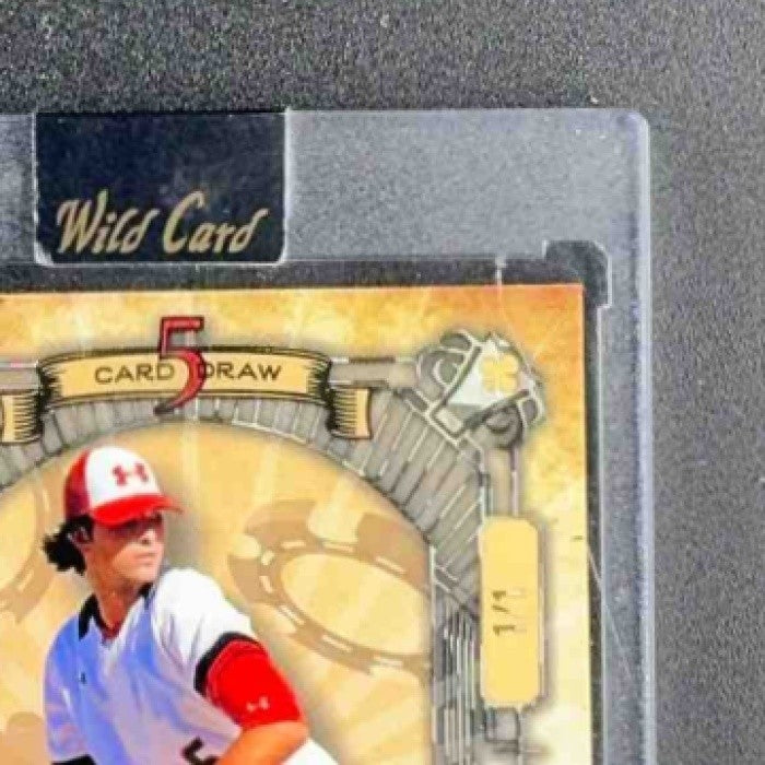 2023 Wild Card 5 Card Draw Auto Will Sanders RC 1/1