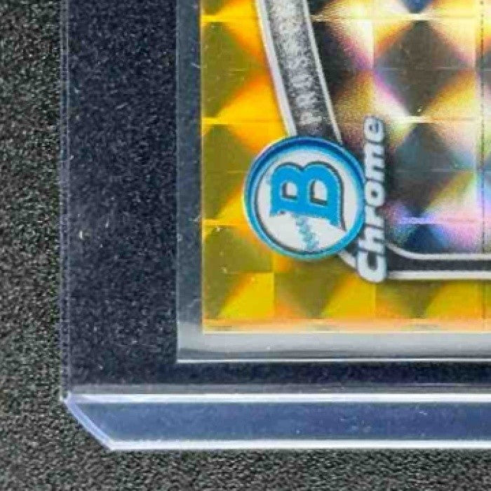 2025 Bowman Draft Braden Montgomery #BDC-18 Chrome Gold Geometric Refractor /50