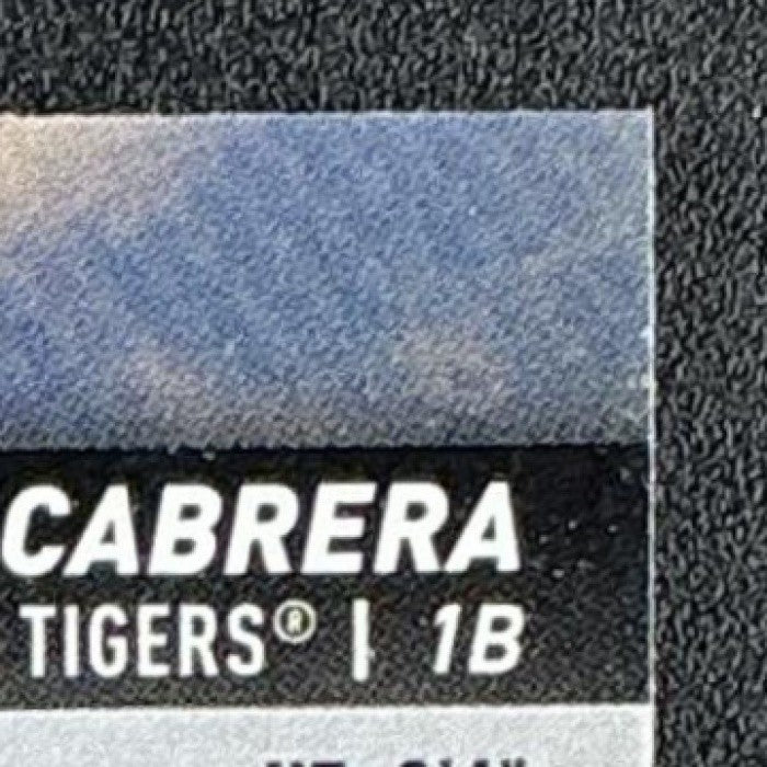 MIGUEL CABRERA 2025 TOPPS STADIUM CLUB #55 RED FOIL TIGERS