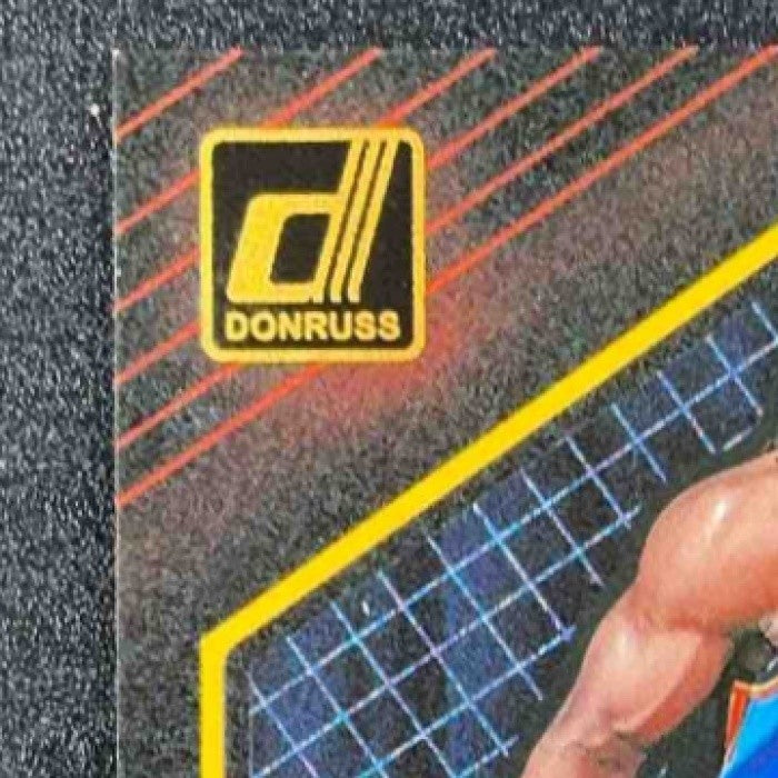 2023 Panini Donruss Cason Wallace #9 Retro Series Gold Press Proof RC