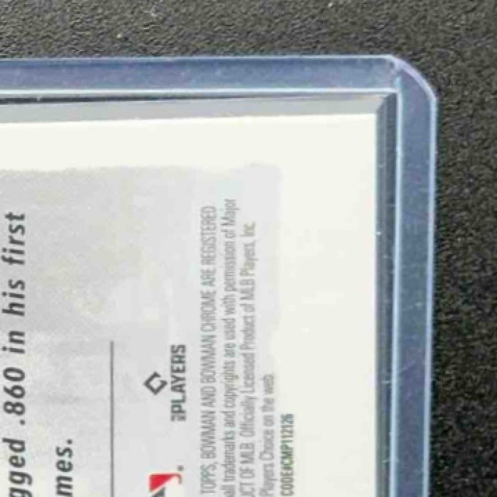 NICK KURTZ 2025 BOWMAN CHROME #IT-16 IT CAME TO THE LEAGUE RC ATHLETICS