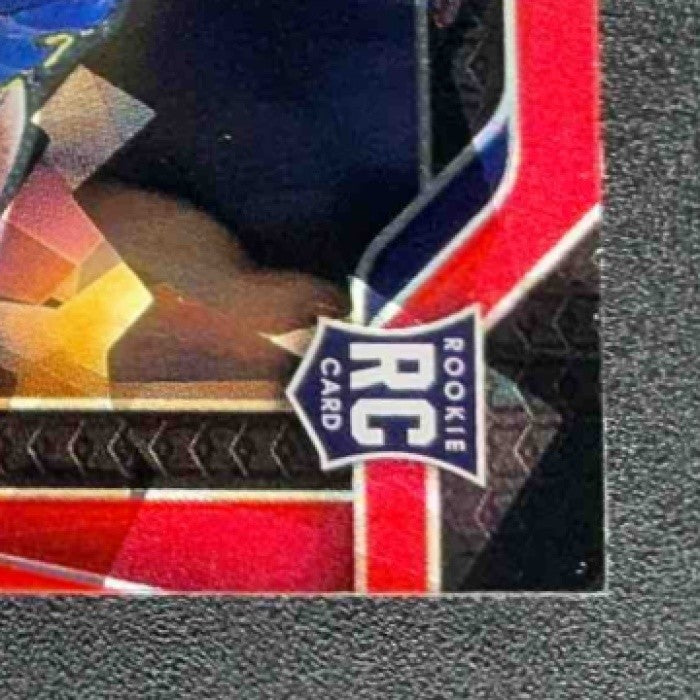 DONOVAN EDWARDS 2025 PANINI PRIZM DRAFT PICKS #65 RED ICE RC WOLVERINES