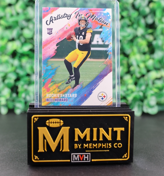 WILL HOWARD 2025 PANINI ROOKIES & STARS - ARTISTRY IN MOTION RC STEELERS