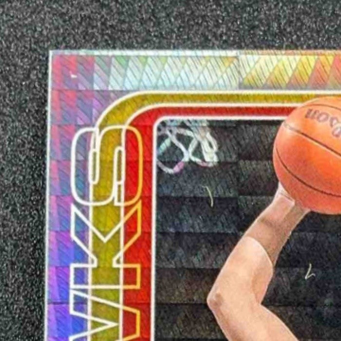 ZACCHARIE RISACHER 2025-26 TOPPS CHROME #2 PRISM REFRACTOR HAWKS