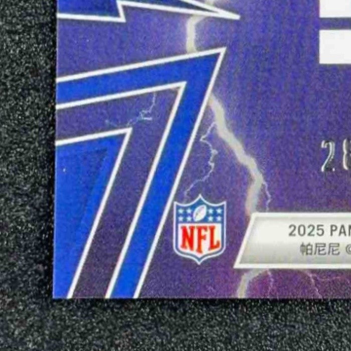 JAXSON DART 2025 PANINI PHOENIX #38 THUNDERBIRDS WAVE PRIZM 283/299 RC GIANTS