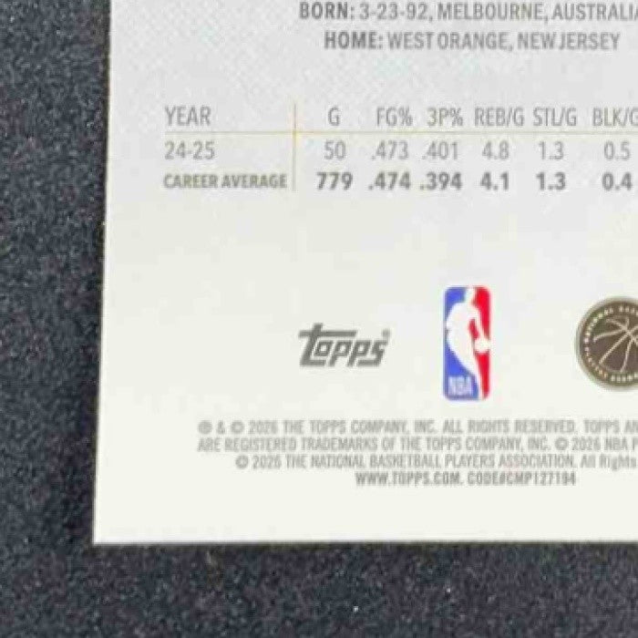 KYRIE IRVING 2025-26 TOPPS FINEST #171 UNCOMMON MAVERICKS