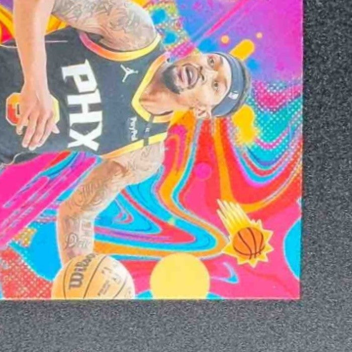BRADLEY BEAL 2025-26 TOPPS FINEST #84 COMMON OIL SPILL REFRACTOR SUNS