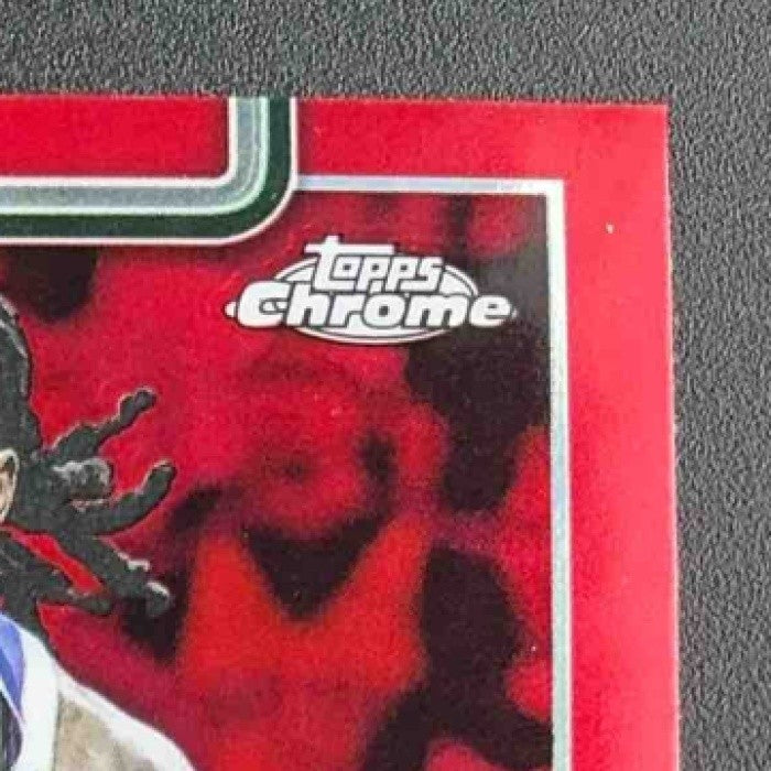 TAUREAN PRINCE 2025-26 TOPPS CHROME #147 RED, WHITE & BLUE REFRACTOR BUCKS