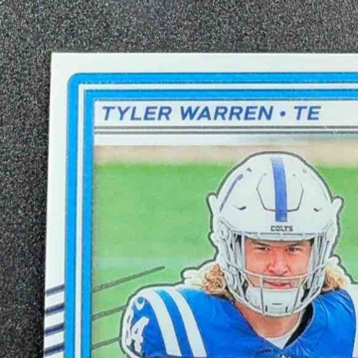 TYLER WARREN 2025 PANINI DONRUSS OPTIC #234 RATED ROOKIE COLTS