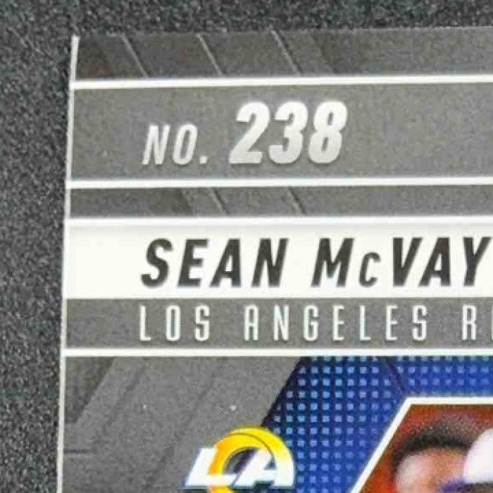 SEAN MCVAY 2025 PANINI MOSAIC #238 NO HUDDLE SILVER PRIZM RAMS