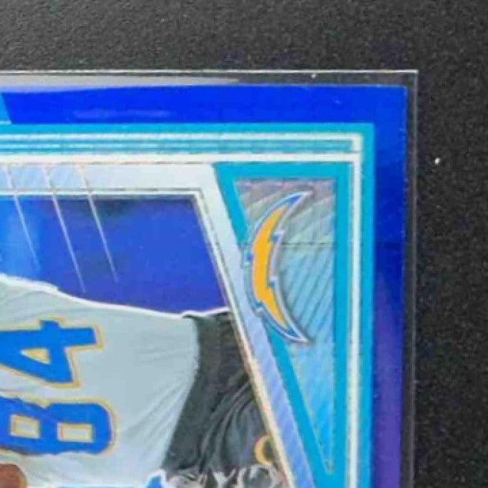 2025 Panini Donruss Optic KeAndre Lambert-Smith Rated Rookie Blue Hyper Prizm