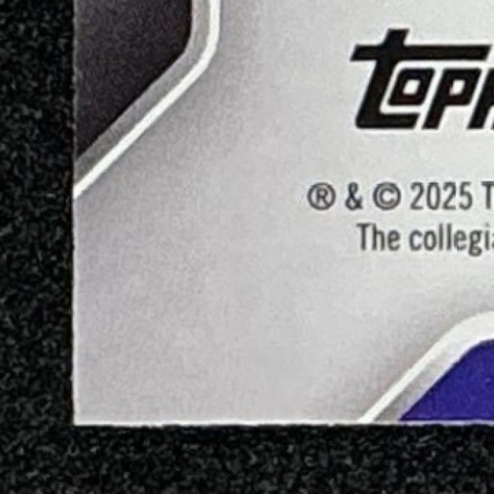 TROY STELLATO 2025 BOWMAN CHROME UNIVERSITY SAPPHIRE #129 1ST PROSPECT WILDCATS