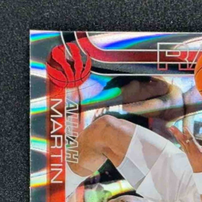 ALIJAH MARTIN 2025-26 TOPPS CHROME #290 RAYWAVE REFRACTOR RC RAPTORS