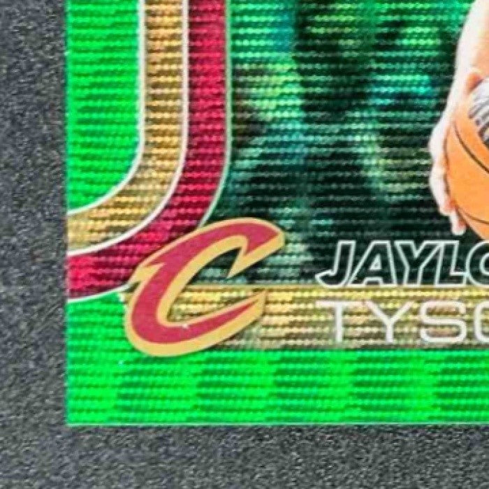 JAYLON TYSON 2025-26 TOPPS CHROME #50 GREEN WAVE REFRACTOR 5/99 CAVALIERS