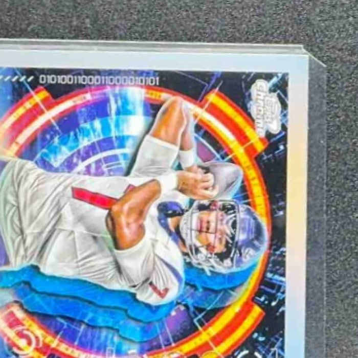 CJ STROUD 2024 TOPPS COSMIC CHROME #SC-11 STAR COMMAND TEXANS