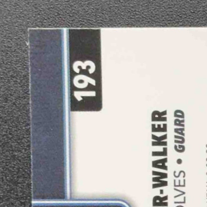 NICKEIL ALEXANDER-WALKER 2025-26 TOPPS CHROME #193 WAVE REFRACTOR TIMBERWOLVES