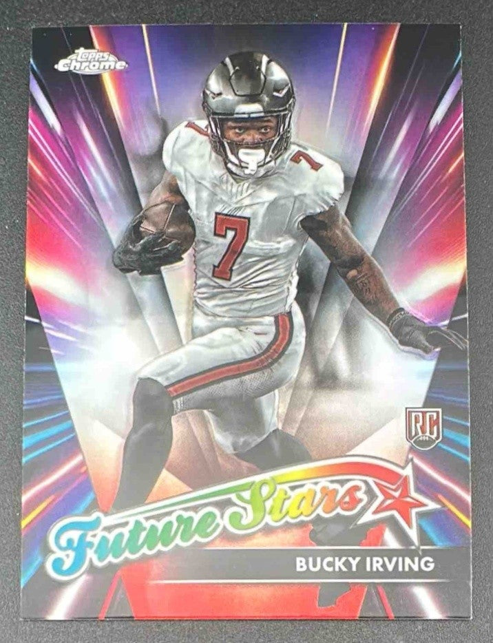 BUCKY IRVING 2024 TOPPS CHROME #FS-19 FUTURE STARS RC BUCCANEERS