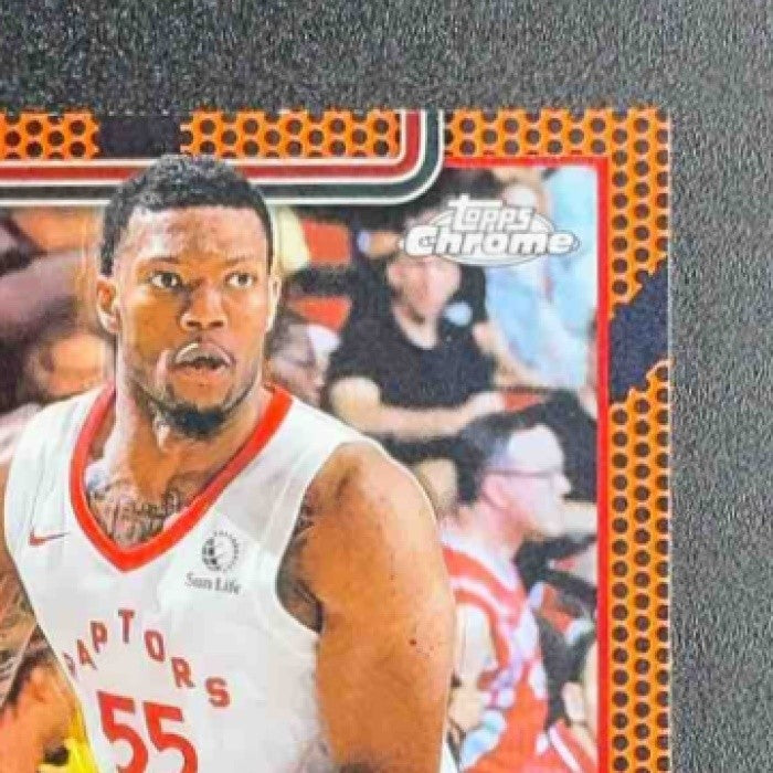 ALIJAH MARTIN 2025-26 TOPPS CHROME #290 BASKETBALL REFRACTOR RC RAPTORS