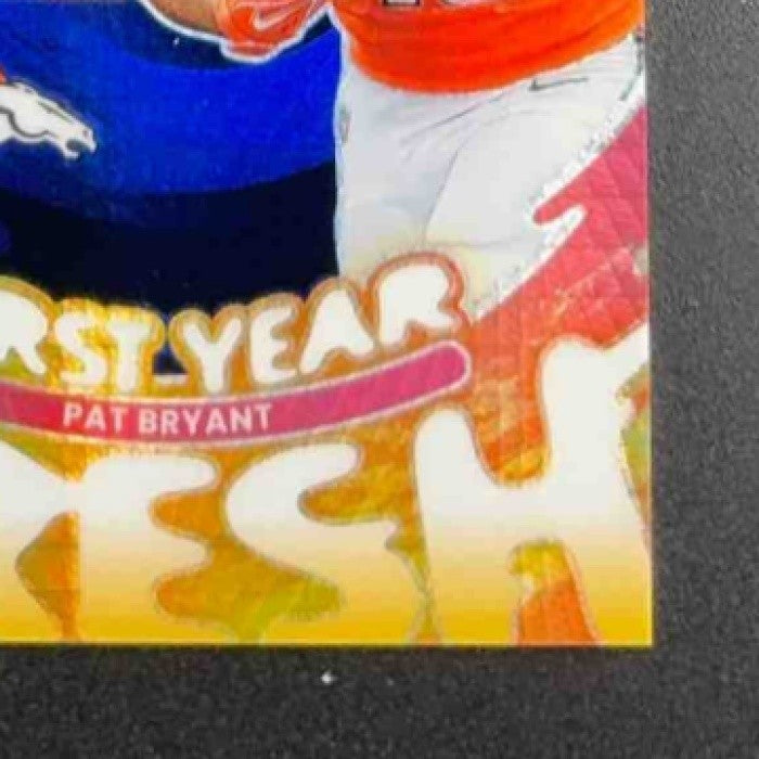 2025 Panini Donruss Optic Pat Bryant First Year Fresh Blue Hyper Prizm RC