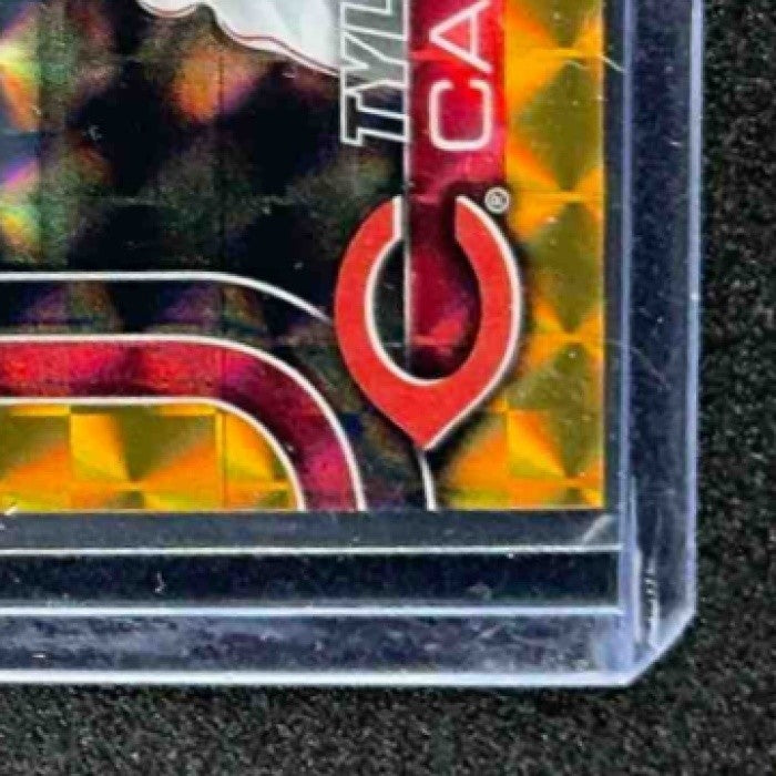 2025 Topps Chrome Update Tyler Callihan #USC156 Gold Geometric Refractor /50 RC