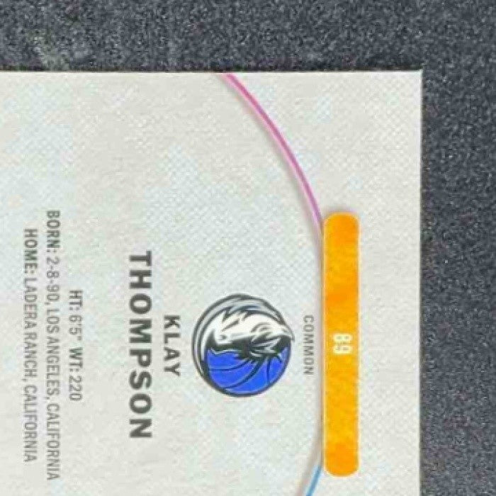 KLAY THOMPSON 2025-26 TOPPS FINEST #89 COMMON MAVERICKS