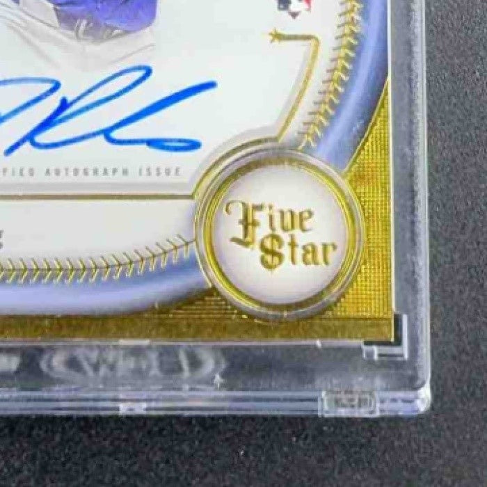 DALTON RUSHING 2025 TOPPS FIVE STAR #FSA-DR AUTO /99 RC DODGERS