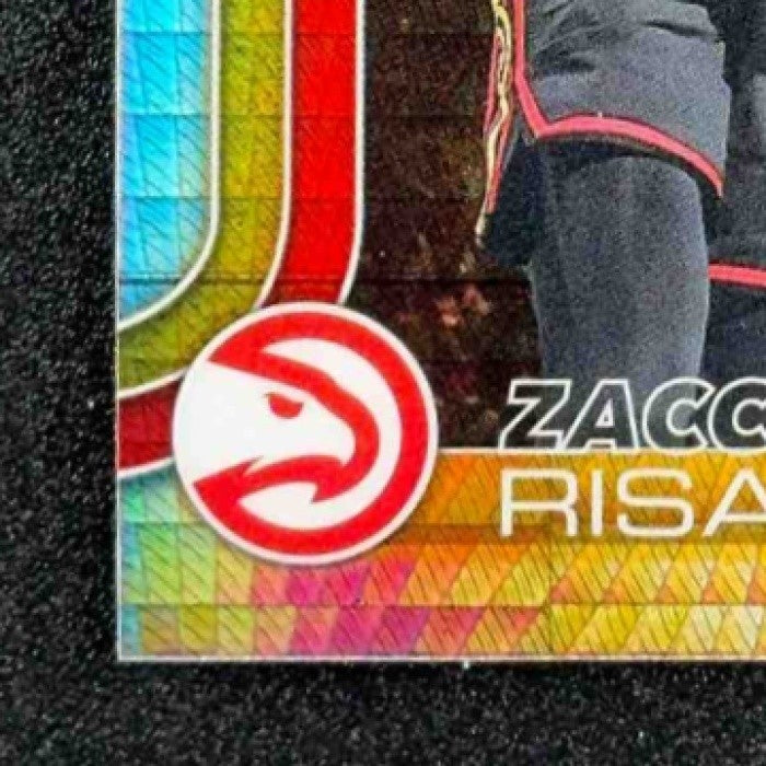 ZACCHARIE RISACHER 2025-26 TOPPS CHROME #2 PRISM REFRACTOR HAWKS