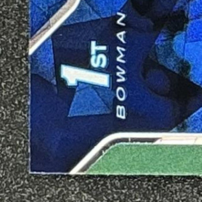 POFELE ASHLOCK 2025 BOWMAN CHROME UNIVERSITY SAPPHIRE #15 1ST PROSPECT WARRIORS