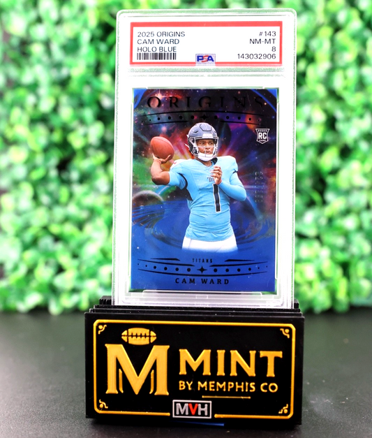 CAM WARD 2025 PANINI ORIGINS BLUE /199 ROOKIE RC COLOR MATCH TITANS