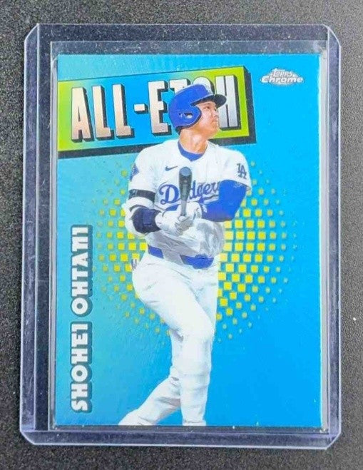 SHOHEI OHTANI 2025 TOPPS CHROME #CAE-1 ALL-ETCH DODGERS