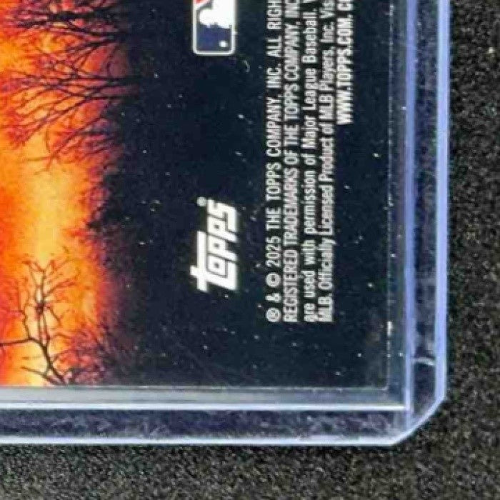 2025 Topps Chrome Update Nick Kurtz #NT-5 Night Terrors Geometric Refractor RC