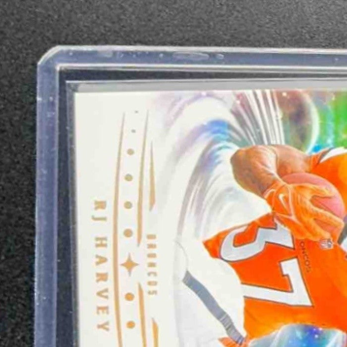 RJ HARVEY 2025 PANINI ORIGINS #141 ROOKIE RC BRONCOS