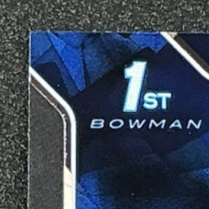 ELI STOWERS 2025 BOWMAN CHROME UNIVERSITY SAPPHIRE #191 1ST PROSPECT COMMODORES