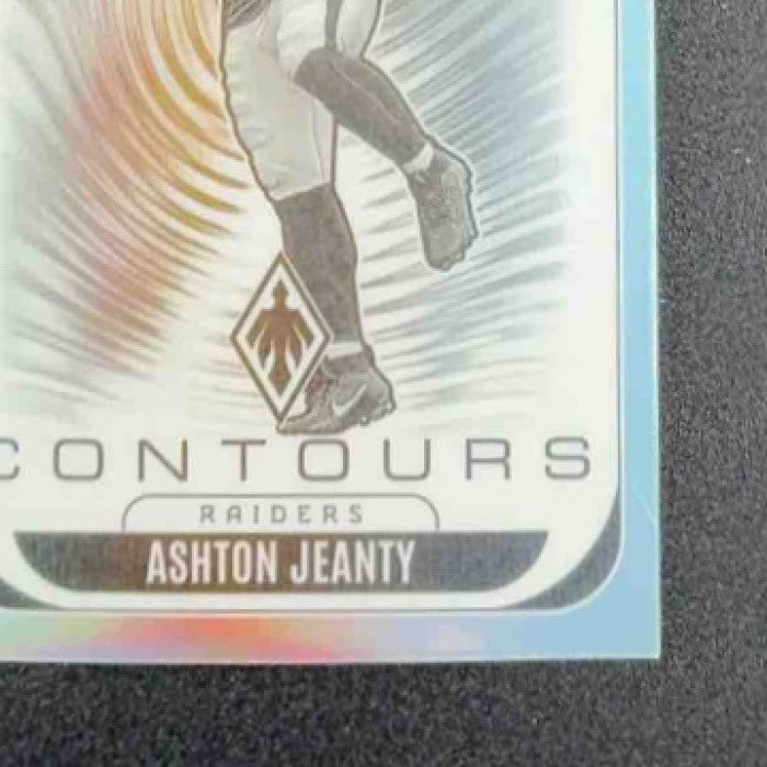 ASHTON JEANTY 2025 PANINI PHOENIX #17 CONTOURS RC RAIDERS