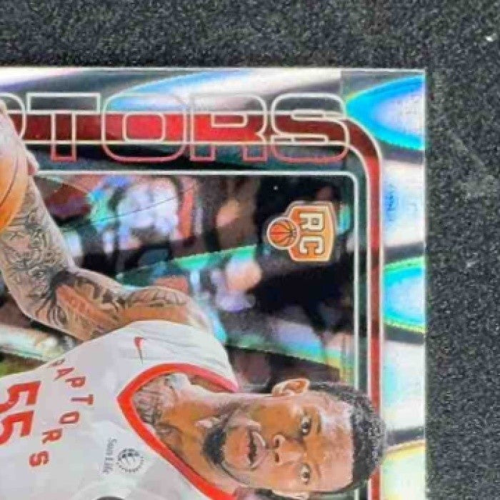 ALIJAH MARTIN 2025-26 TOPPS CHROME #290 RAYWAVE REFRACTOR RC RAPTORS