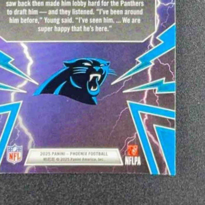 TETAIROA MCMILLAN 2025 PANINI PHOENIX #7 THUNDERBIRDS RC PANTHERS