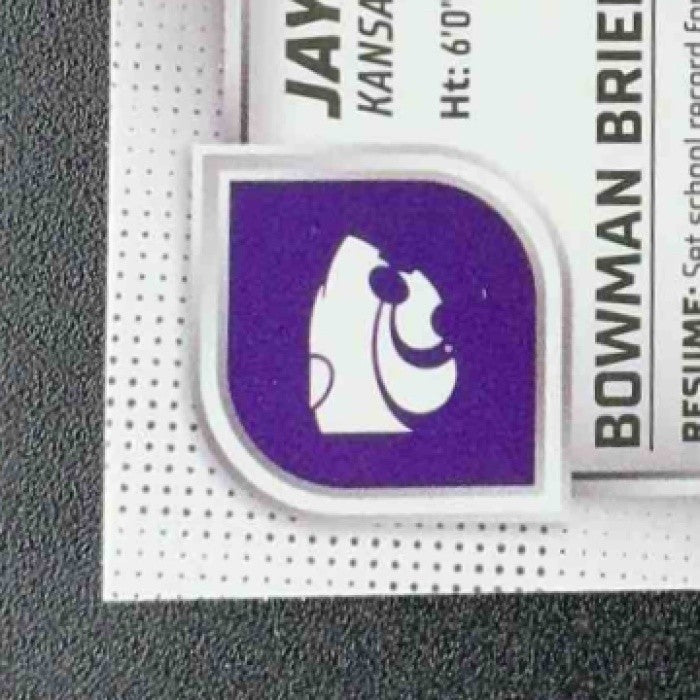 JAYCE BROWN 2025 BOWMAN CHROME UNIVERSITY SAPPHIRE #71 1ST PROSPECT WILDCATS