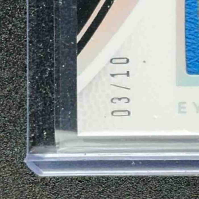 2025 Immaculate Collection Tre Harris Rookie Eye Black /10 MEM RC Auto