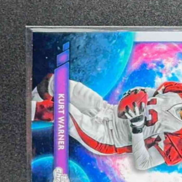 KURT WARNER 2024 TOPPS COSMIC CHROME #GG-1 GALAXY GREATS CARDINALS