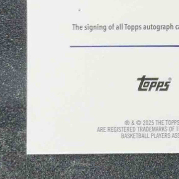 YANIC KONAN-NIEDERHAUSER 2025-26 TOPPS CHROME #TCAR-YKN ROOKIE AUTO RC CLIPPERS