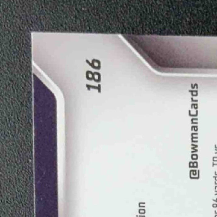 ERIC SINGLETON JR. 2025 BOWMAN CHROME UNIVERSITY SAPPHIRE #186 PROSPECT TIGERS