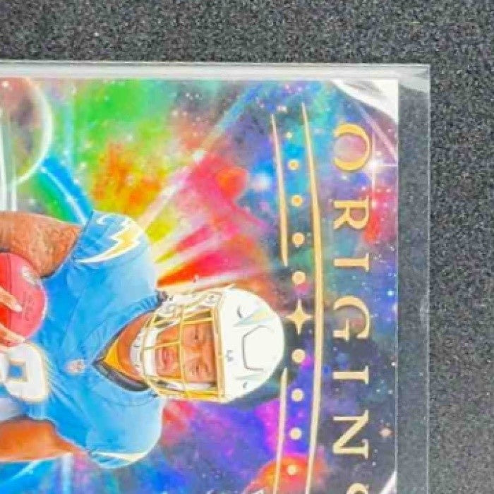 OMARION HAMPTON 2025 PANINI ORIGINS #134 ROOKIE RC CHARGERS