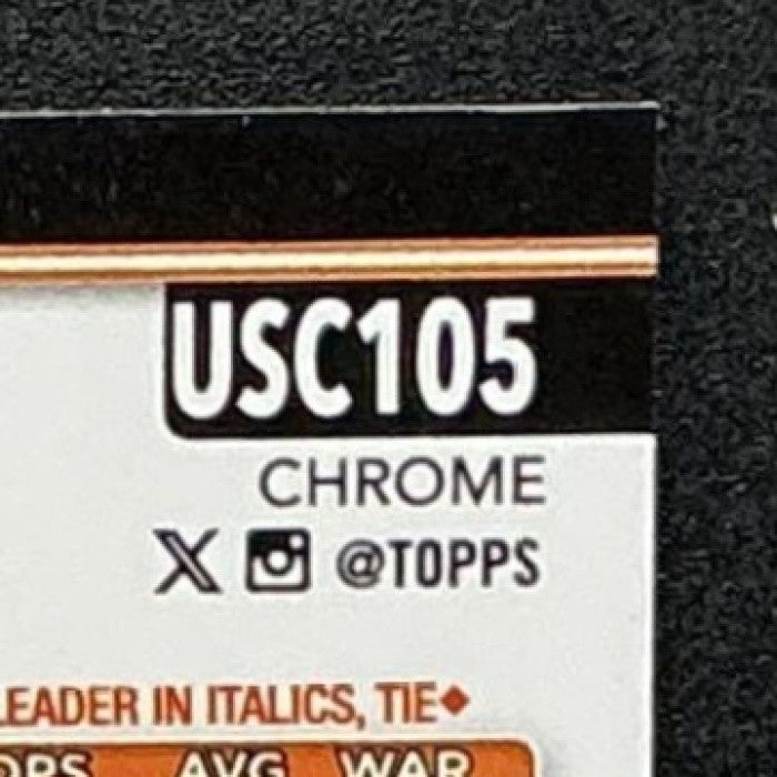 RAFAEL DEVERS 2025 TOPPS CHROME UPDATE #USC105 SEPIA REFRACTOR GIANTS