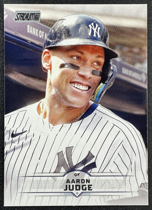 AARON JUDGE 2025 TOPPS STADIUM CLUB #139 YANKEES