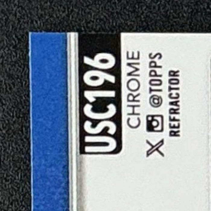 WILL SMITH 2025 TOPPS CHROME UPDATE #USC196 REFRACTOR DODGERS