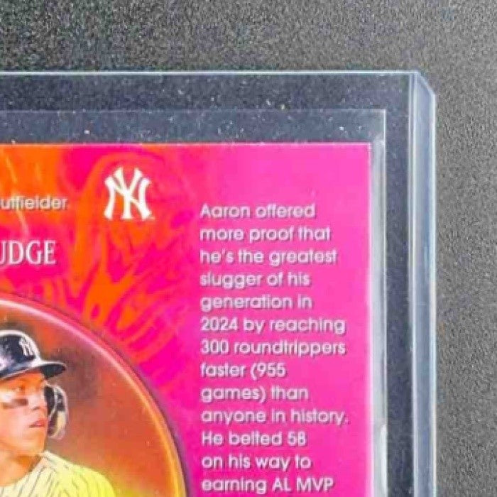 AARON JUDGE 2025 TOPPS CHROME #F15-1 FORTUNE 15 YANKEES