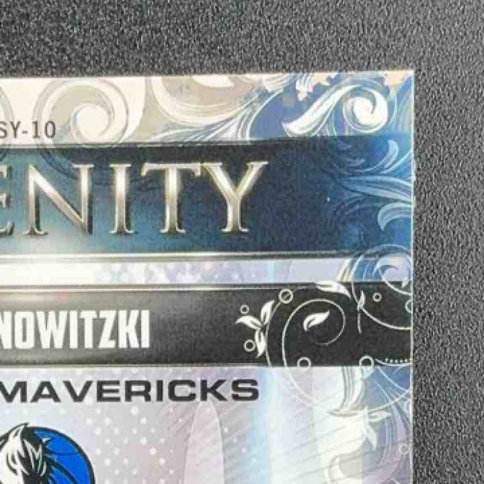 DIRK NOWITZKI 2025-26 TOPPS CHROME #SY-10 SERENITY MAVERICKS