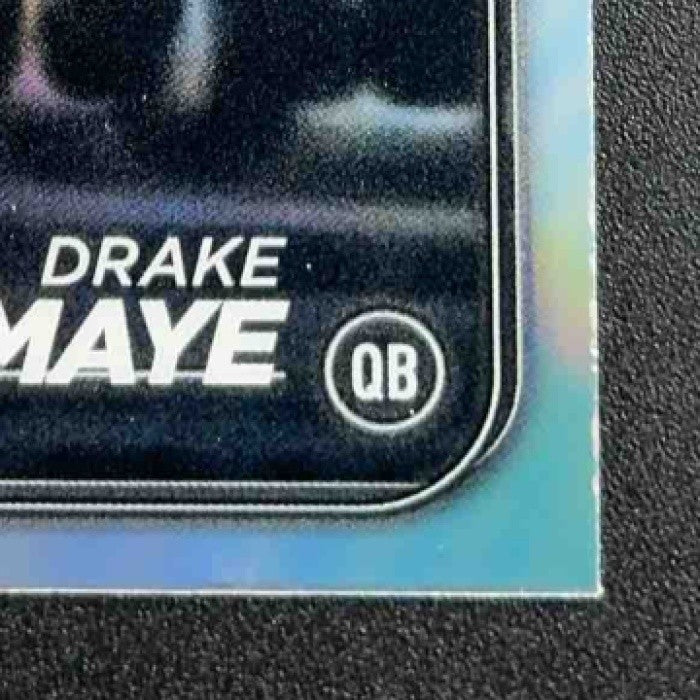 DRAKE MAYE 2024 TOPPS CHROME #203 NEGATIVE REFRACTOR RC PATRIOTS
