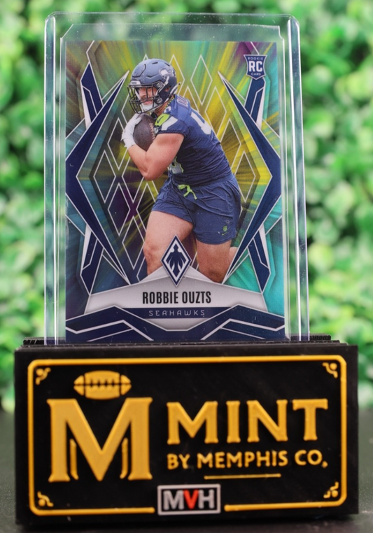 2025 Panini Phoenix Robbie Ouzts RC Colorburst Seahawks Color Match SSP FOTL